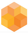 Groundworks Collaborative orange cubes logo